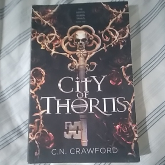 Other - City of Thorns by C.N. Crawford - Black & Gold Cover